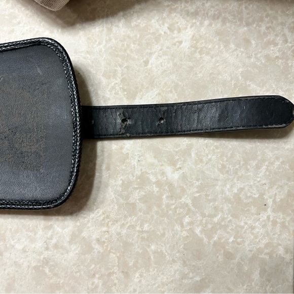 Faux Straw Woven Belt with Silver Buckle SZ ML - Picture 5 of 5